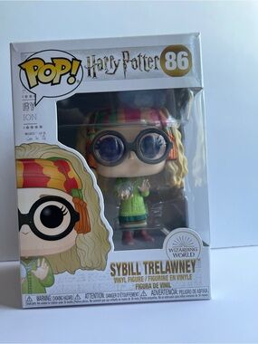 Funko Pop! Harry Potter Sybill Trelawney Vinyl Figure – Green, Red, Yellow